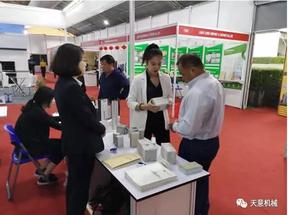 陽春三月，天意機(jī)械亮相2019年越南河內(nèi)建材展